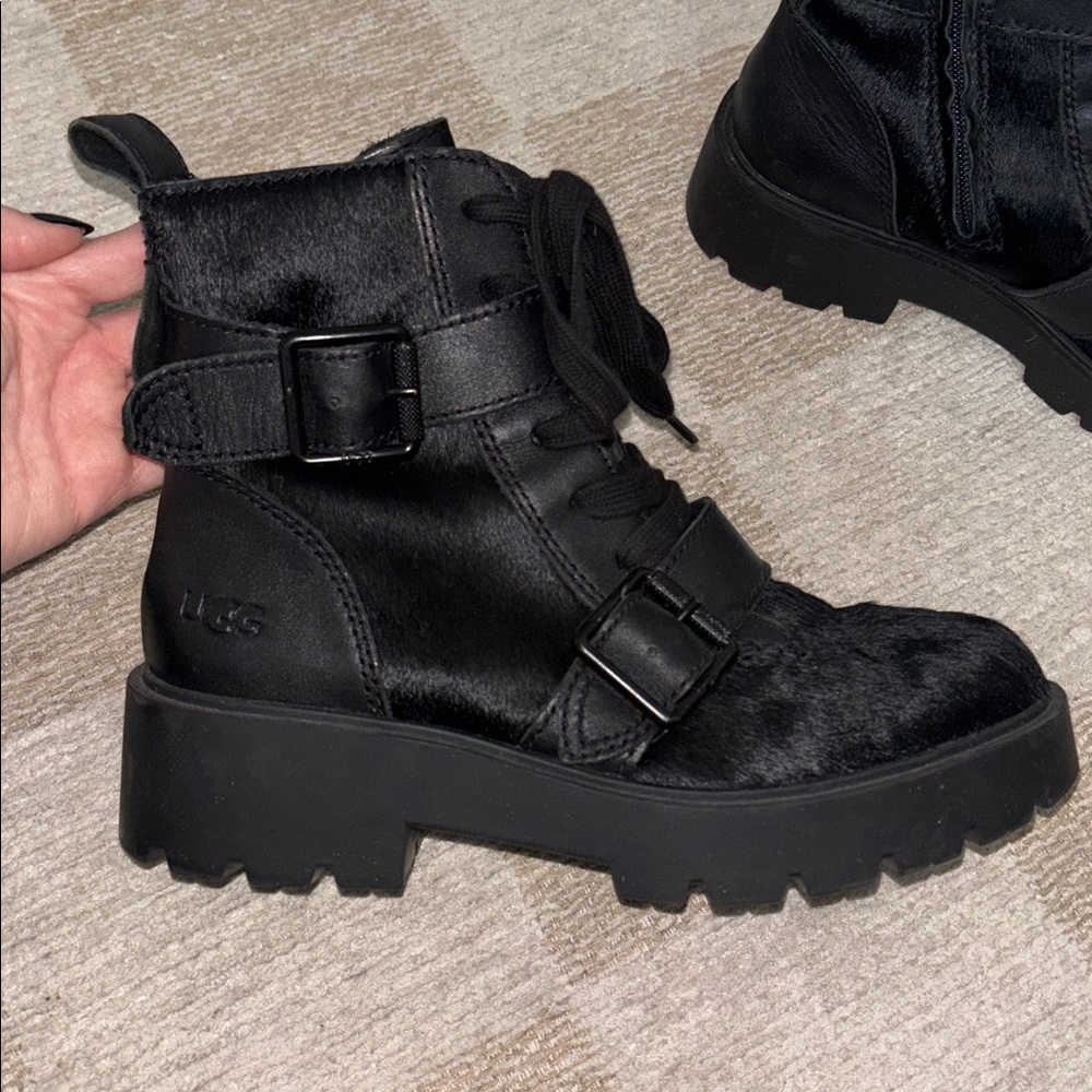 UGG Platform Combat Boots